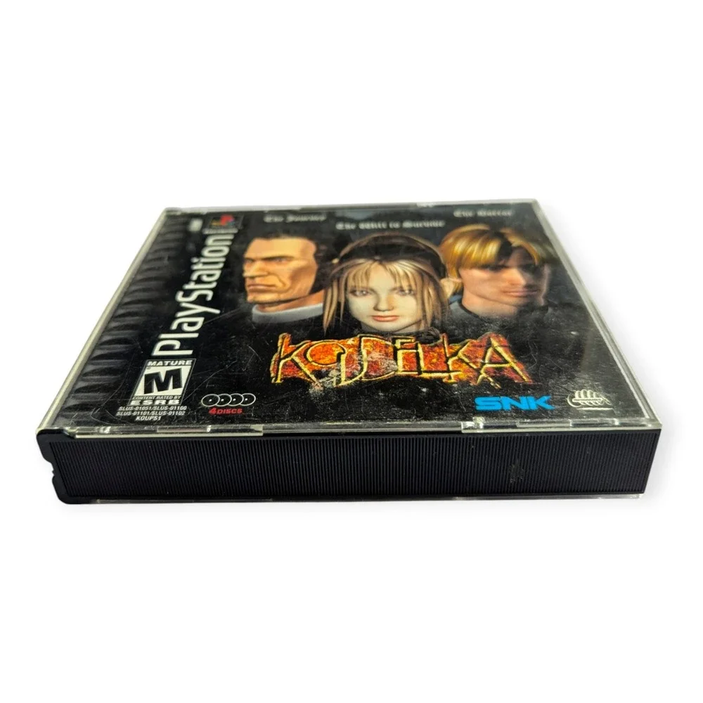 Koudelka Sony PlayStation 1 PS1 SNK 2000 Gothic Horror RPG 4-Disc Set CIB